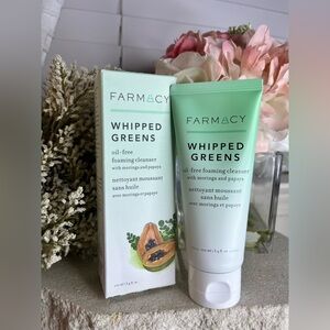 NIB - Farmacy - Whipped Greens Oil-free Foaming Cleanser